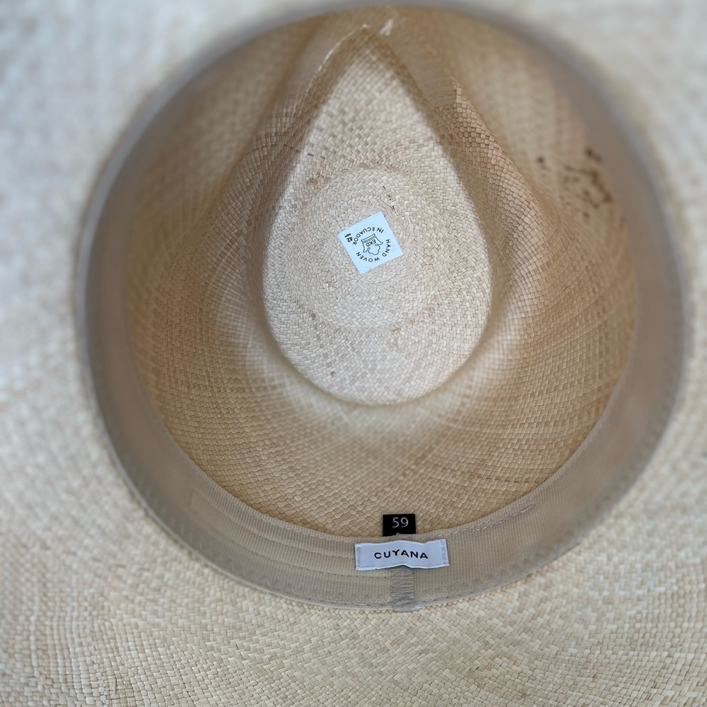 Cuyana Wide Brim Ecuador Hat - Picture 2 of 5